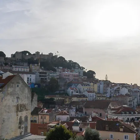 Vintage With Castle View By Lovelystay * Lisbon