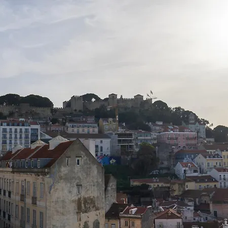 Vintage With Castle View By Lovelystay 公寓 Lisboa
